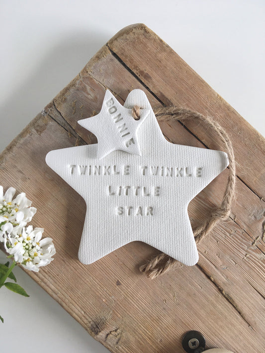 New baby gift - Twinkle twinkle little star